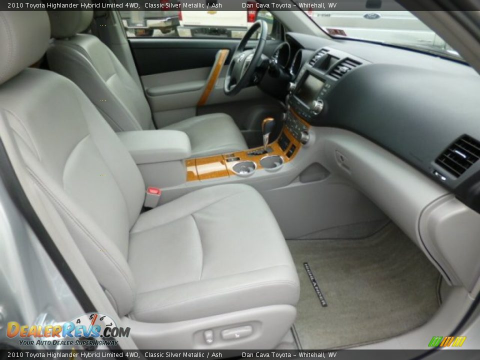 2010 Toyota Highlander Hybrid Limited 4WD Classic Silver Metallic / Ash Photo #7