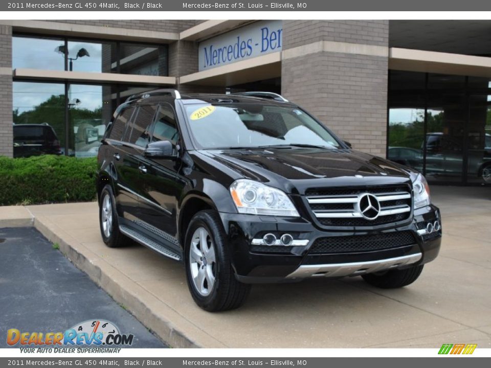 2011 Mercedes-Benz GL 450 4Matic Black / Black Photo #1