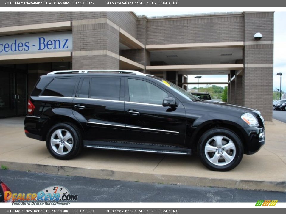 2011 Mercedes-Benz GL 450 4Matic Black / Black Photo #2