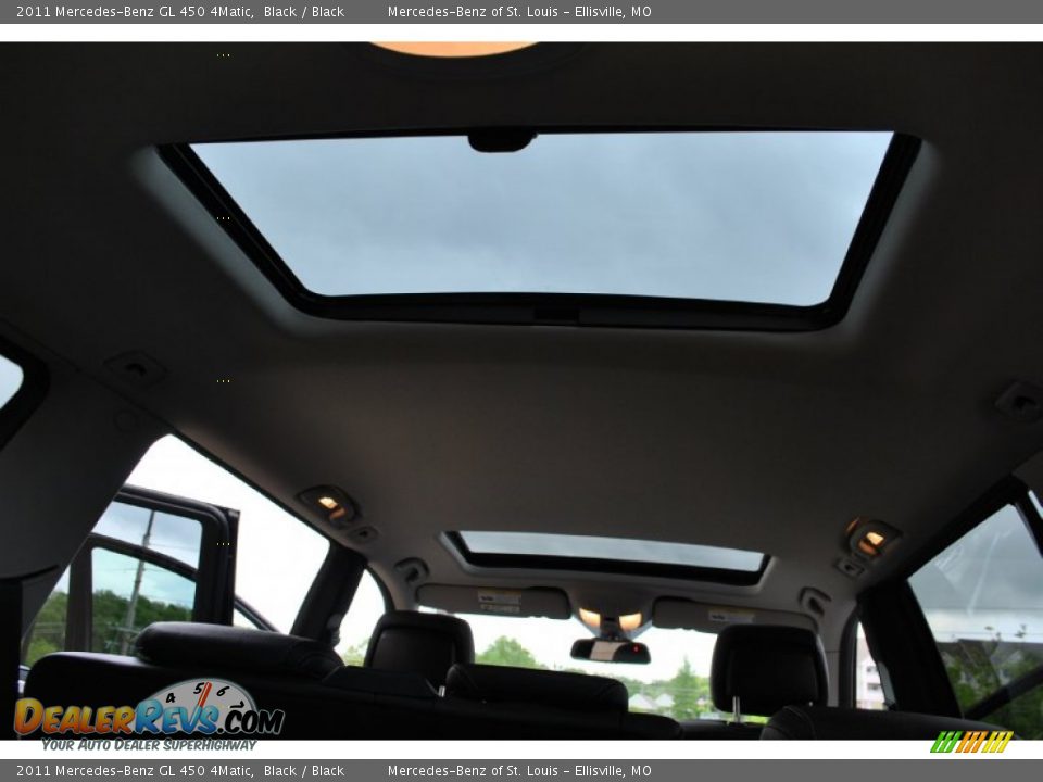 2011 Mercedes-Benz GL 450 4Matic Black / Black Photo #3