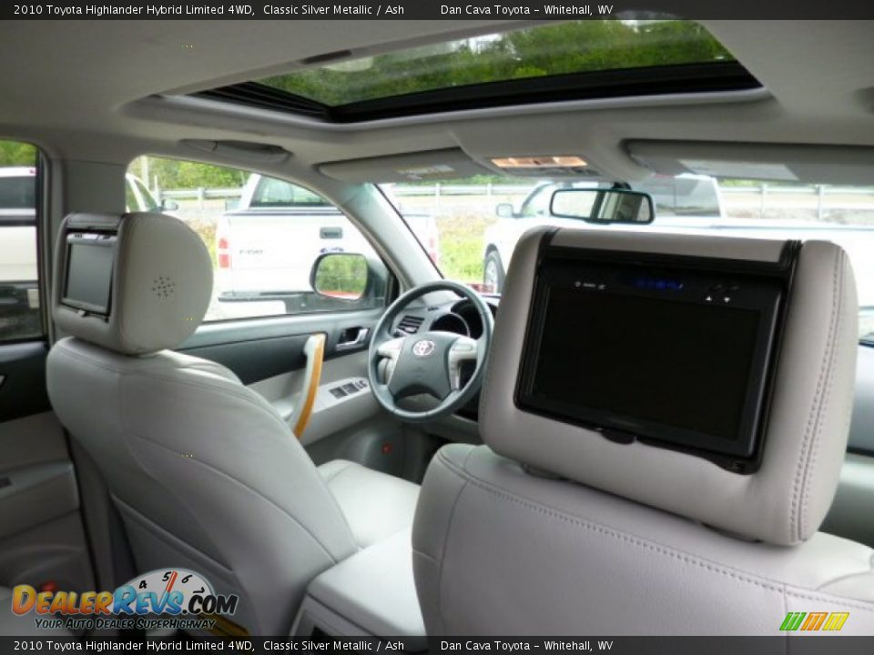 2010 Toyota Highlander Hybrid Limited 4WD Classic Silver Metallic / Ash Photo #10