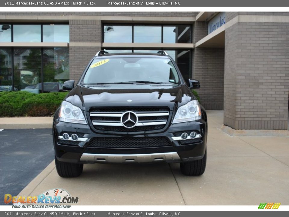 2011 Mercedes-Benz GL 450 4Matic Black / Black Photo #6