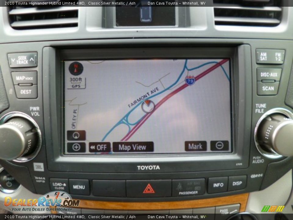 2010 Toyota Highlander Hybrid Limited 4WD Classic Silver Metallic / Ash Photo #13