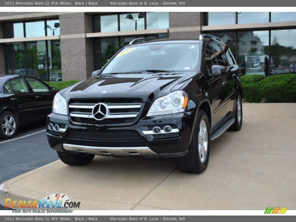2011 Mercedes-Benz GL 450 4Matic Black / Black Photo #7