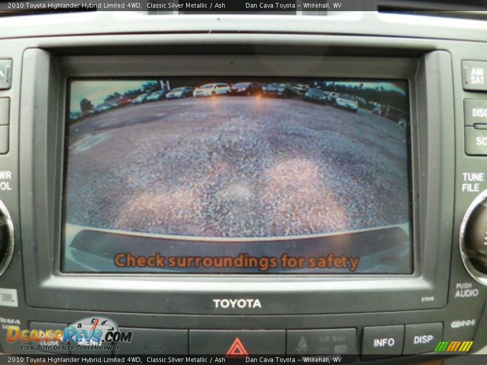 2010 Toyota Highlander Hybrid Limited 4WD Classic Silver Metallic / Ash Photo #14