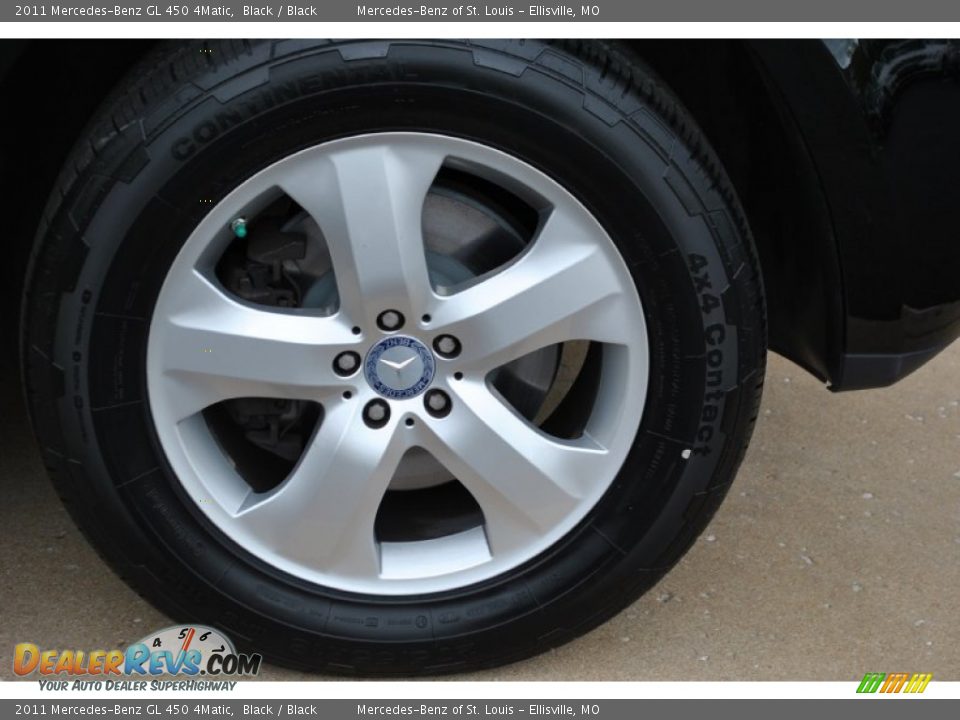 2011 Mercedes-Benz GL 450 4Matic Black / Black Photo #8