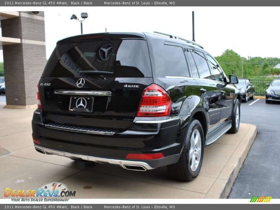 2011 Mercedes-Benz GL 450 4Matic Black / Black Photo #11