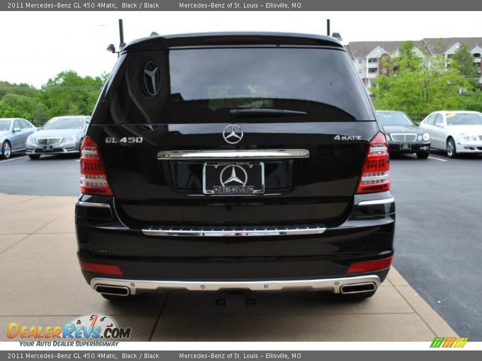 2011 Mercedes-Benz GL 450 4Matic Black / Black Photo #12