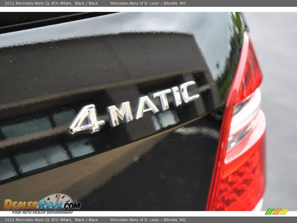 2011 Mercedes-Benz GL 450 4Matic Black / Black Photo #14