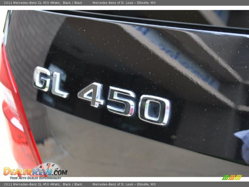 2011 Mercedes-Benz GL 450 4Matic Black / Black Photo #15
