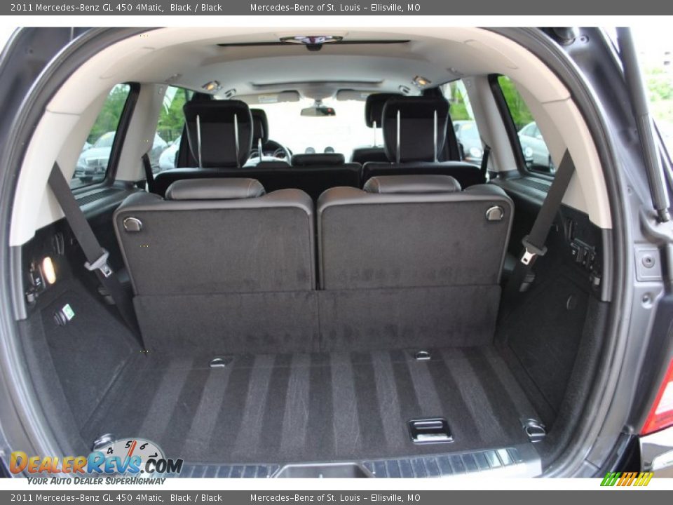2011 Mercedes-Benz GL 450 4Matic Black / Black Photo #16