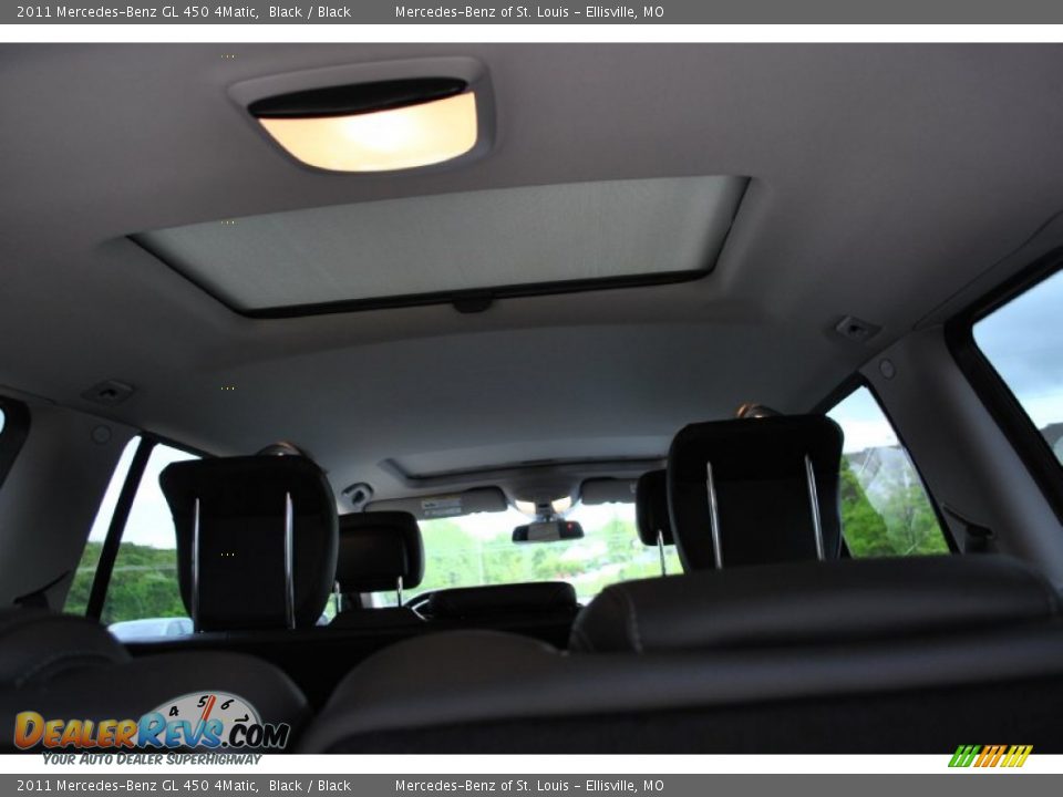 2011 Mercedes-Benz GL 450 4Matic Black / Black Photo #17