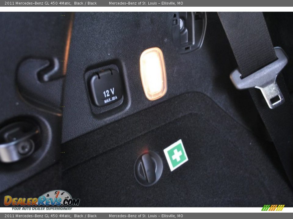 2011 Mercedes-Benz GL 450 4Matic Black / Black Photo #18