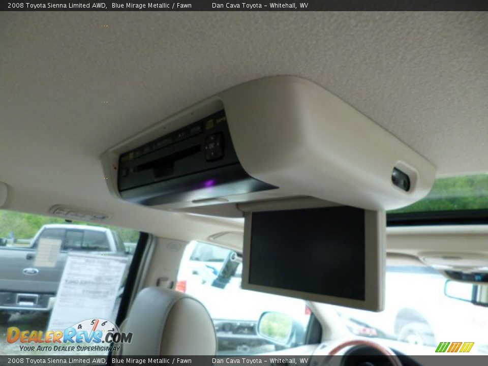 Entertainment System of 2008 Toyota Sienna Limited AWD Photo #10