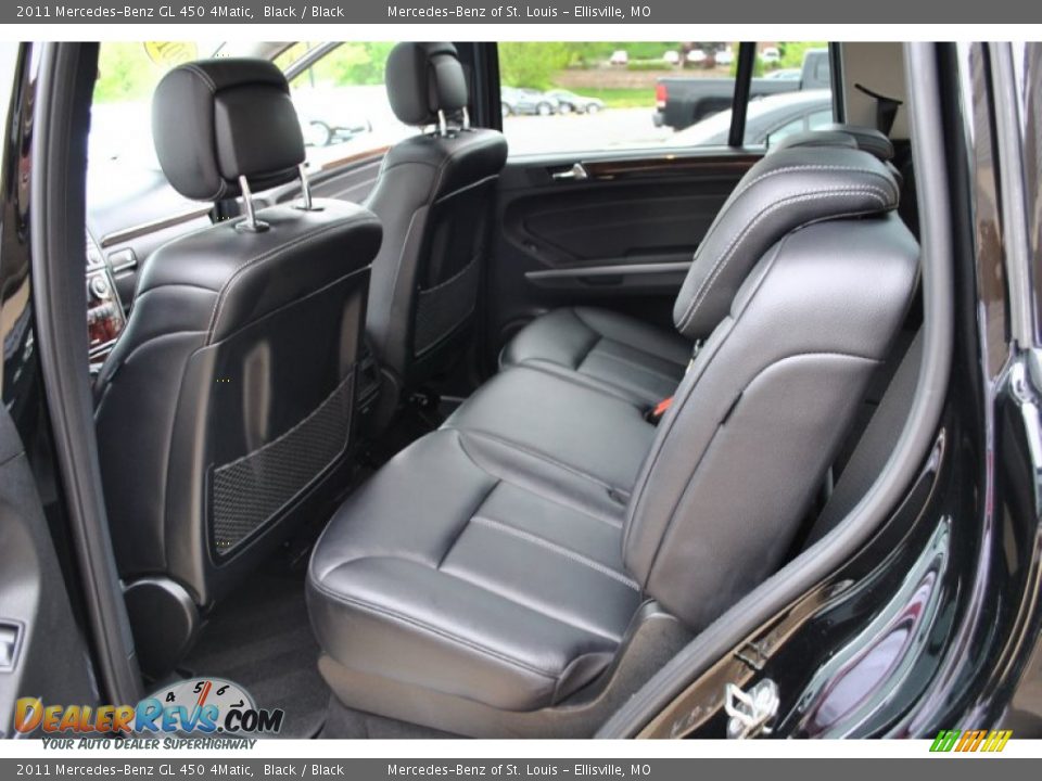 2011 Mercedes-Benz GL 450 4Matic Black / Black Photo #21