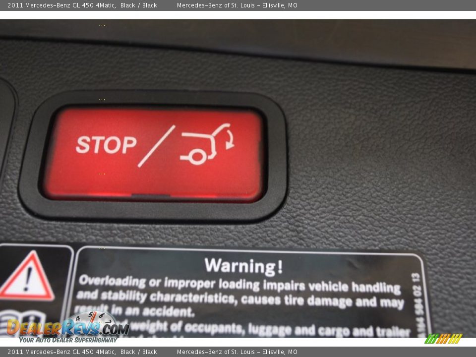 2011 Mercedes-Benz GL 450 4Matic Black / Black Photo #22