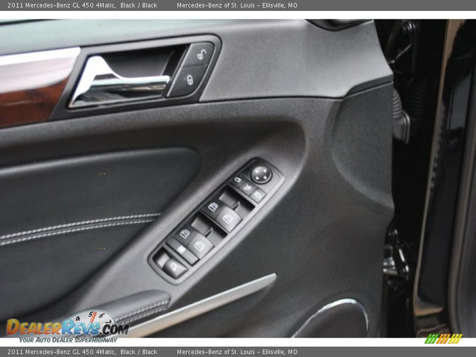2011 Mercedes-Benz GL 450 4Matic Black / Black Photo #23