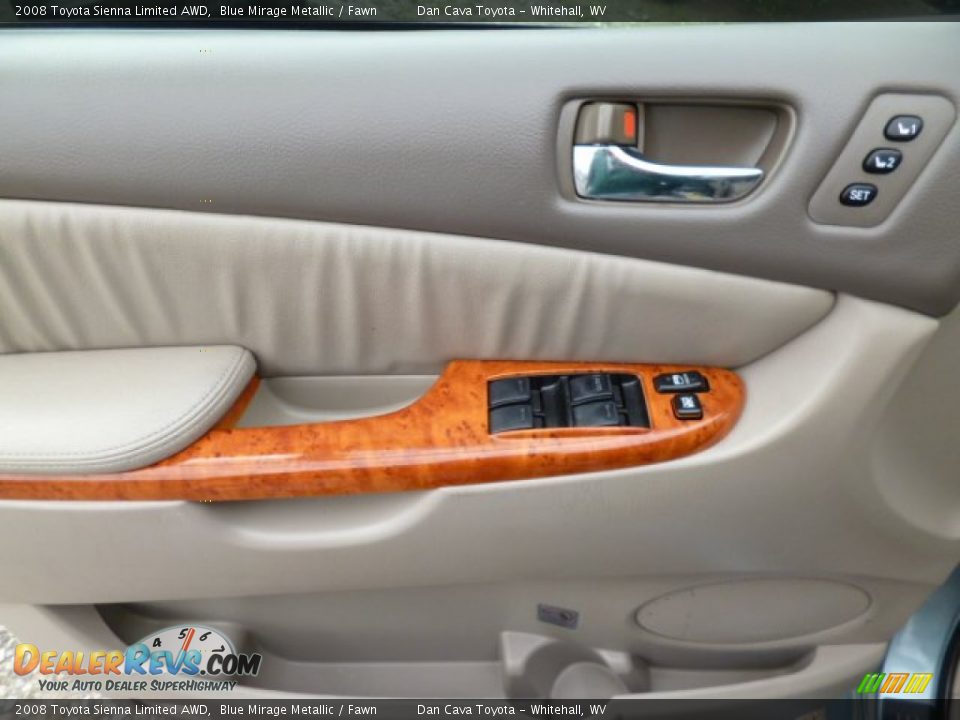 Door Panel of 2008 Toyota Sienna Limited AWD Photo #13