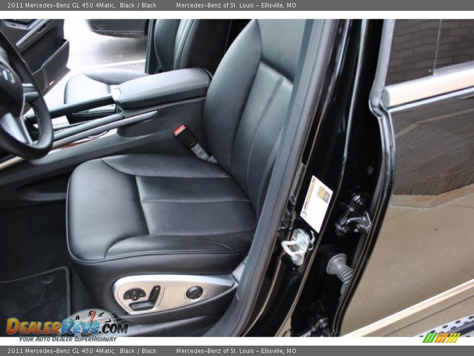 2011 Mercedes-Benz GL 450 4Matic Black / Black Photo #24