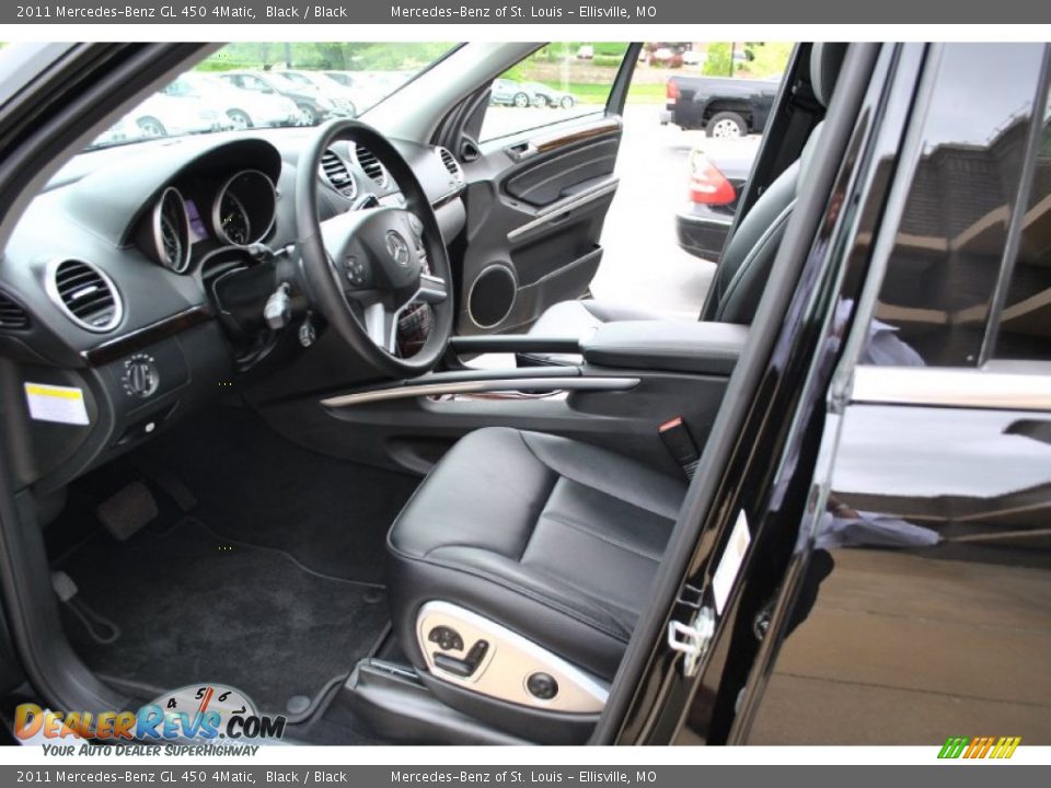 2011 Mercedes-Benz GL 450 4Matic Black / Black Photo #25