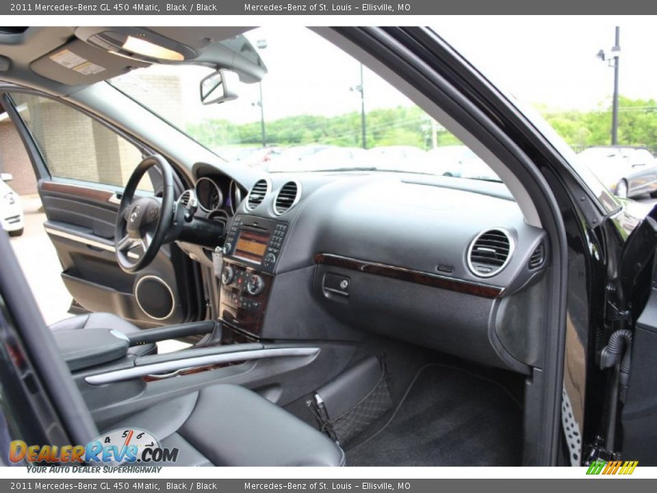 2011 Mercedes-Benz GL 450 4Matic Black / Black Photo #27