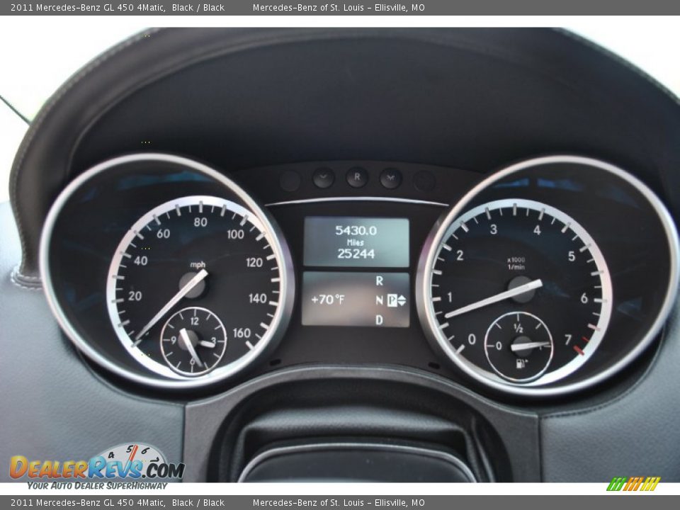 2011 Mercedes-Benz GL 450 4Matic Black / Black Photo #28