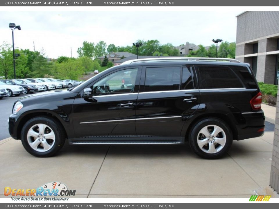 2011 Mercedes-Benz GL 450 4Matic Black / Black Photo #35