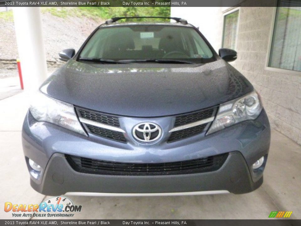 2013 Toyota RAV4 XLE AWD Shoreline Blue Pearl / Black Photo #6