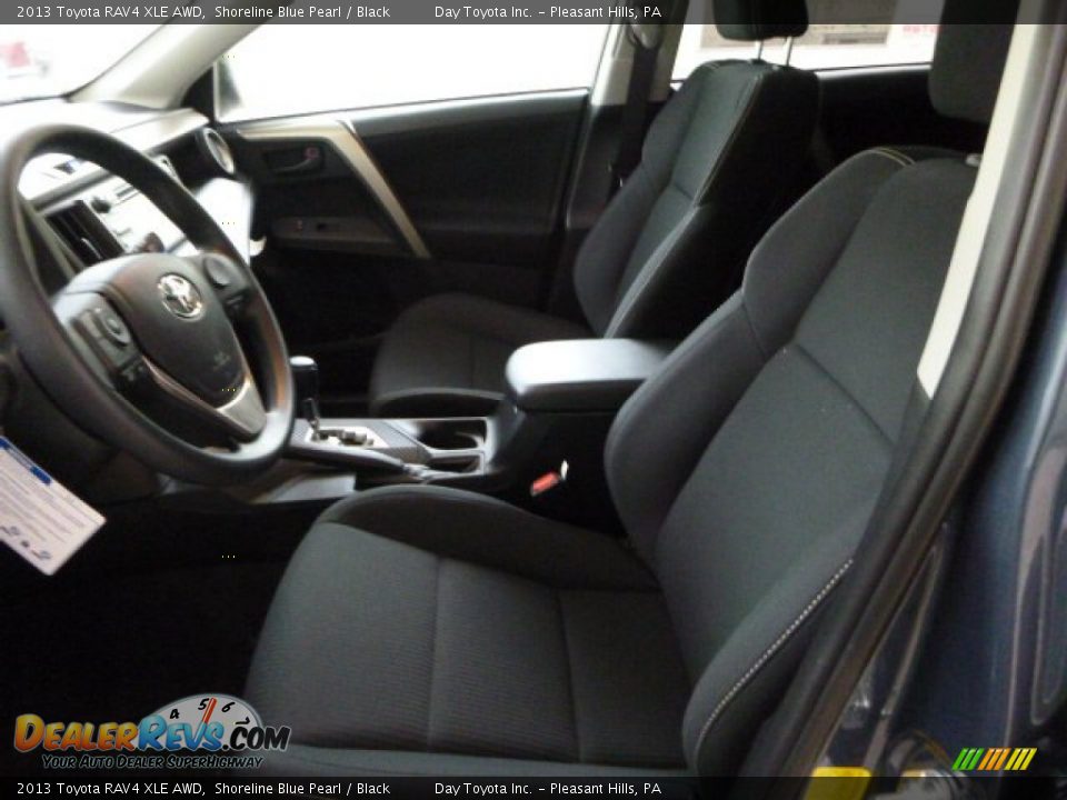 2013 Toyota RAV4 XLE AWD Shoreline Blue Pearl / Black Photo #13