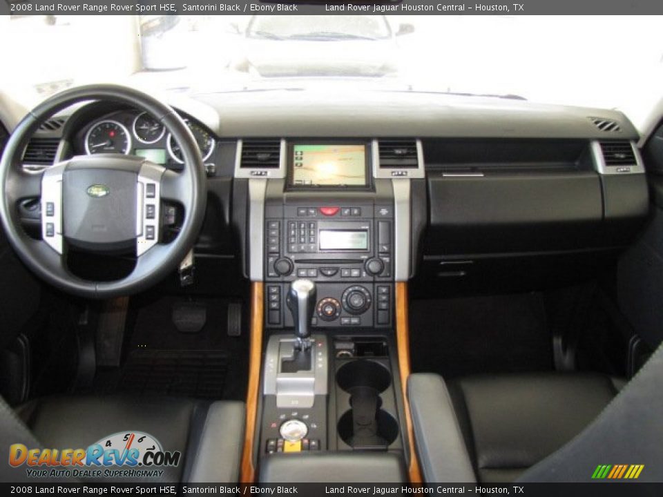 2008 Land Rover Range Rover Sport HSE Santorini Black / Ebony Black Photo #3