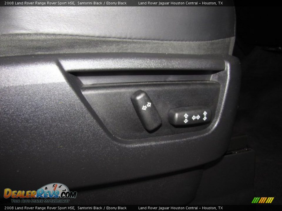 2008 Land Rover Range Rover Sport HSE Santorini Black / Ebony Black Photo #22