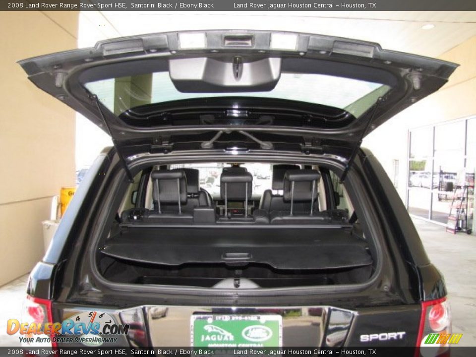 2008 Land Rover Range Rover Sport HSE Santorini Black / Ebony Black Photo #25