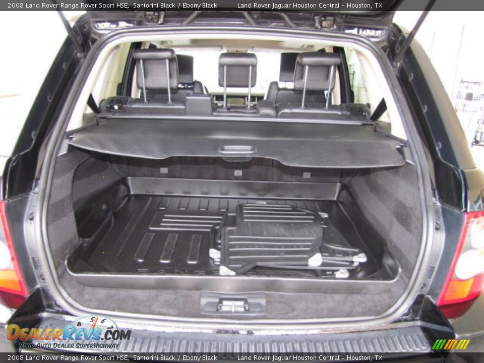 2008 Land Rover Range Rover Sport HSE Santorini Black / Ebony Black Photo #26