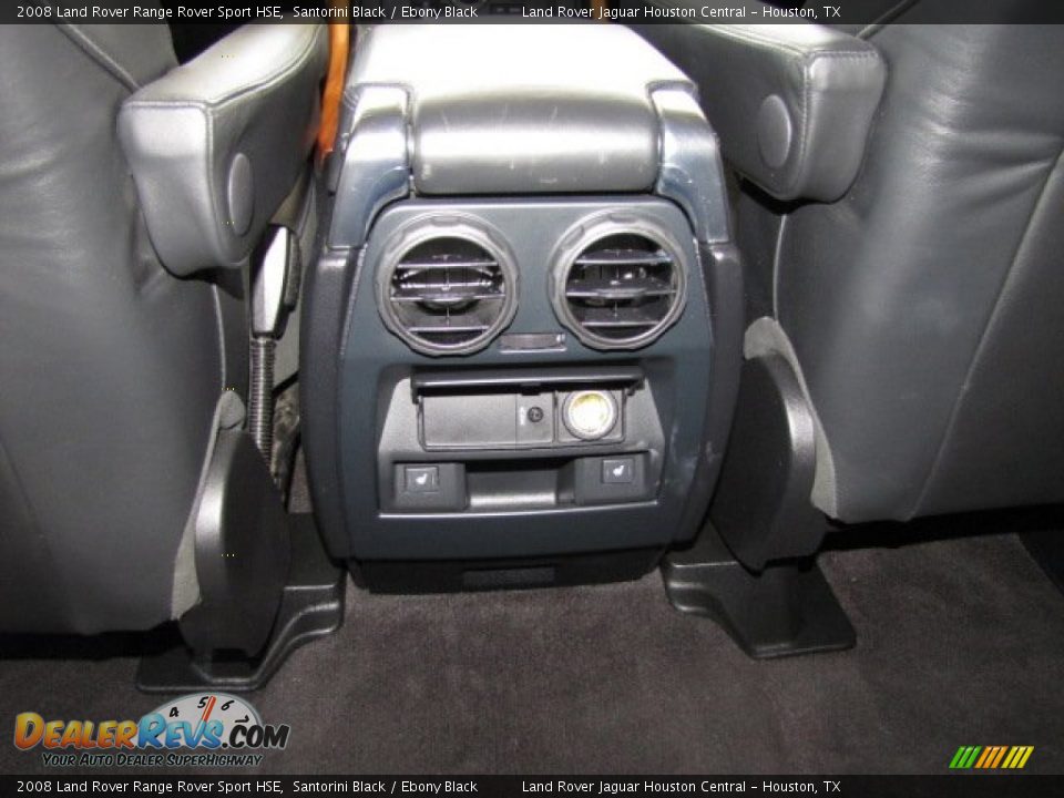 2008 Land Rover Range Rover Sport HSE Santorini Black / Ebony Black Photo #28