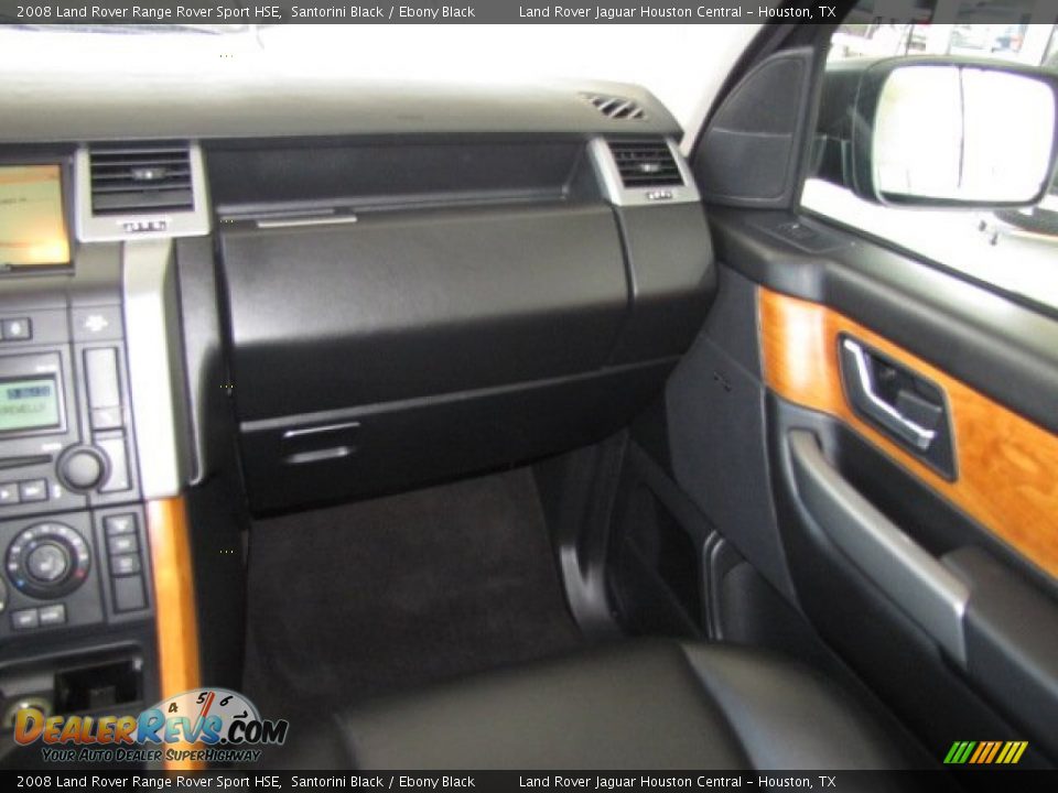 2008 Land Rover Range Rover Sport HSE Santorini Black / Ebony Black Photo #29