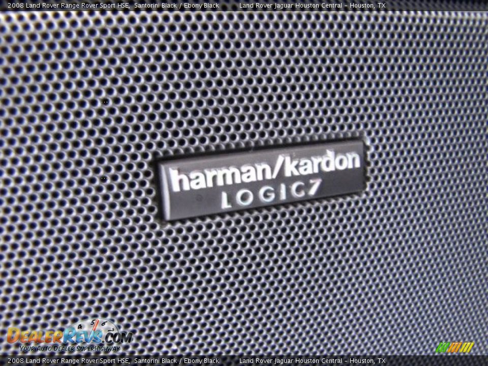 2008 Land Rover Range Rover Sport HSE Santorini Black / Ebony Black Photo #31