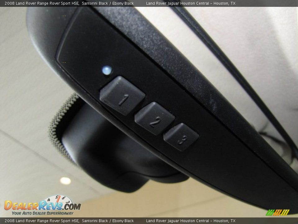 2008 Land Rover Range Rover Sport HSE Santorini Black / Ebony Black Photo #36