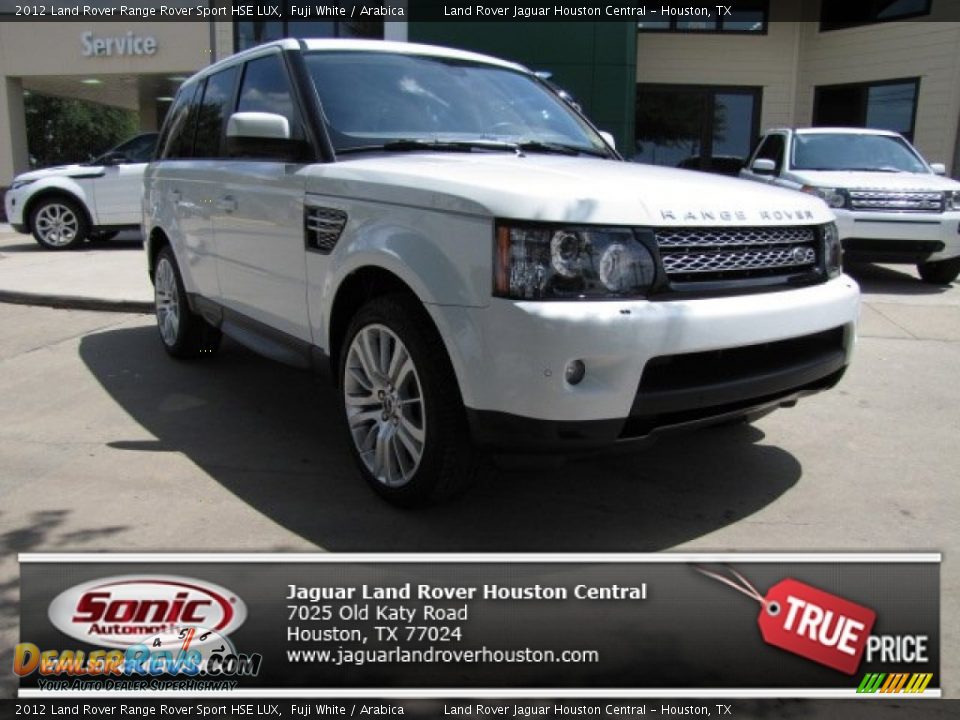 2012 Land Rover Range Rover Sport HSE LUX Fuji White / Arabica Photo #1