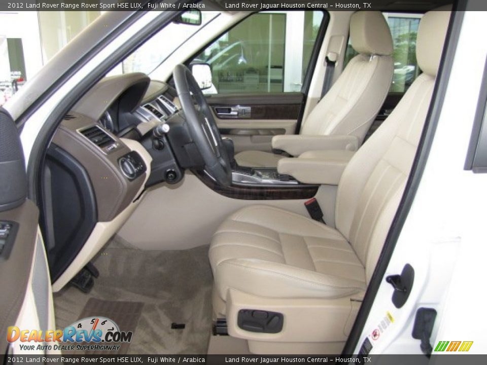 2012 Land Rover Range Rover Sport HSE LUX Fuji White / Arabica Photo #2