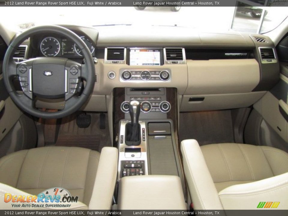 2012 Land Rover Range Rover Sport HSE LUX Fuji White / Arabica Photo #3