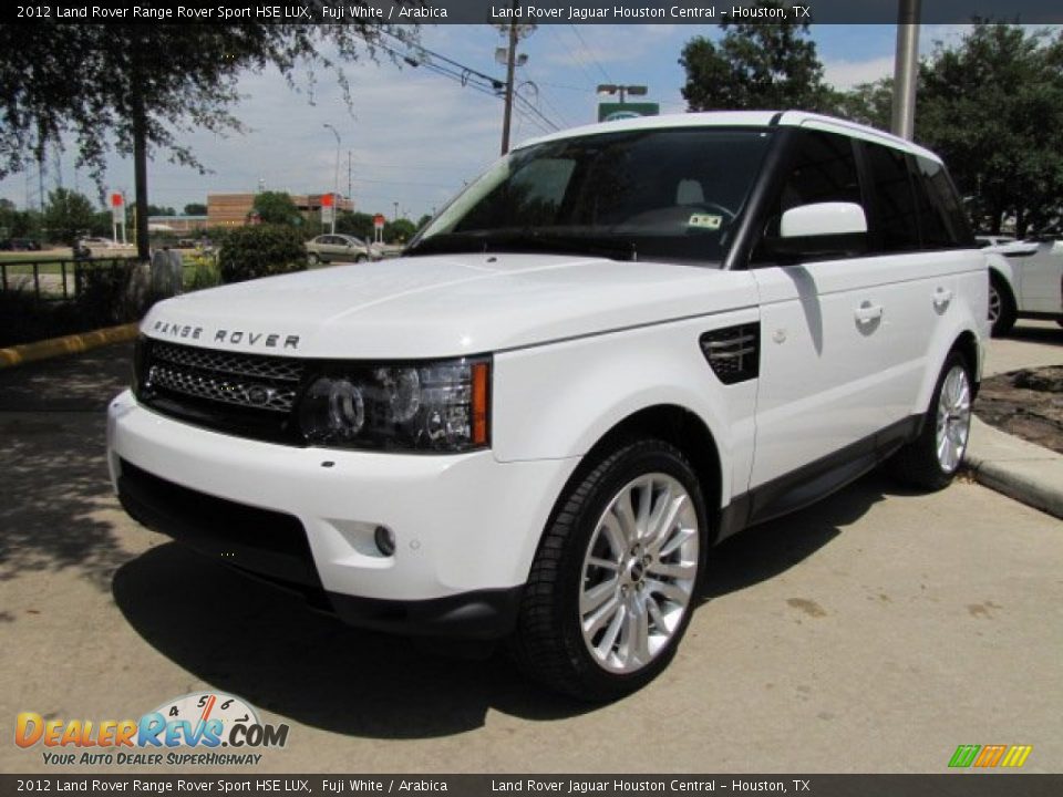 2012 Land Rover Range Rover Sport HSE LUX Fuji White / Arabica Photo #5
