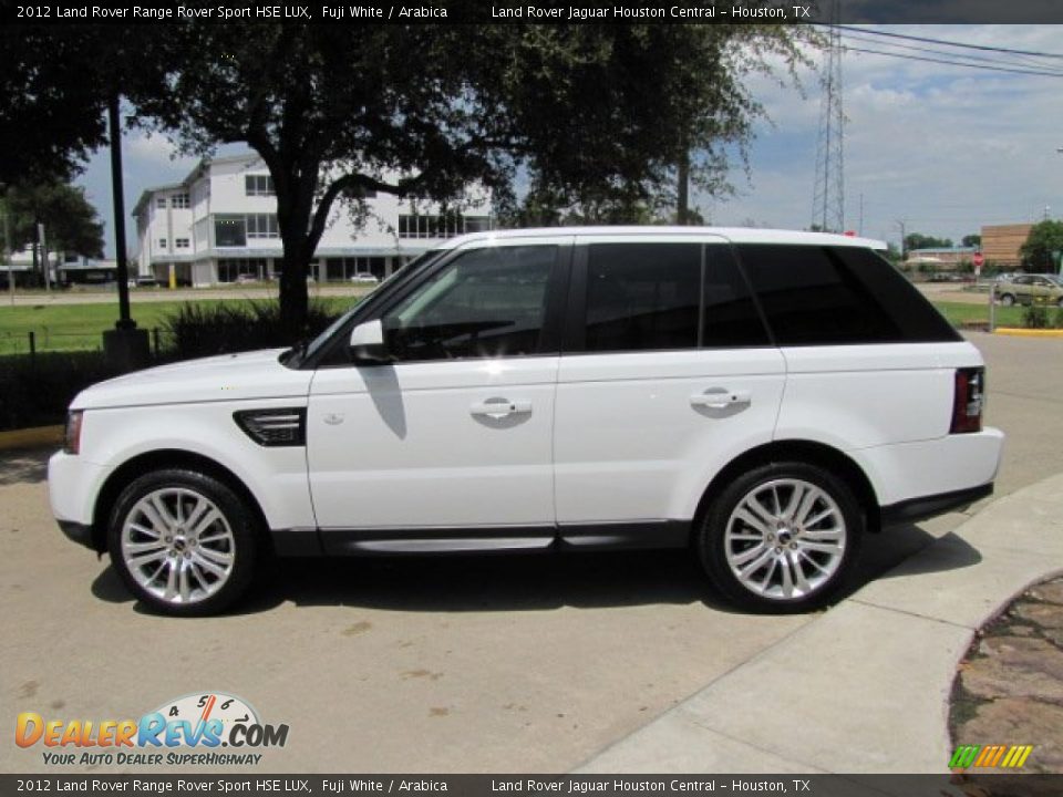 2012 Land Rover Range Rover Sport HSE LUX Fuji White / Arabica Photo #7