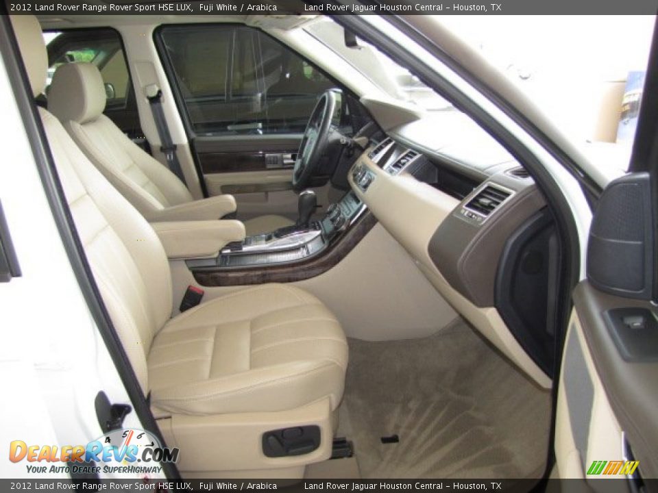 2012 Land Rover Range Rover Sport HSE LUX Fuji White / Arabica Photo #12