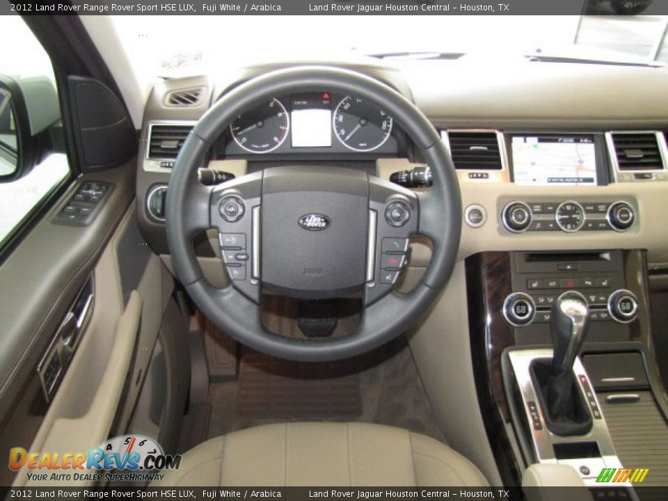 2012 Land Rover Range Rover Sport HSE LUX Fuji White / Arabica Photo #22