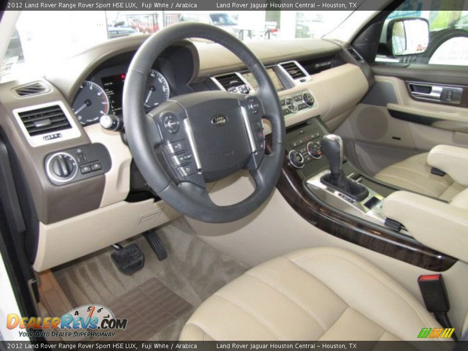 2012 Land Rover Range Rover Sport HSE LUX Fuji White / Arabica Photo #26