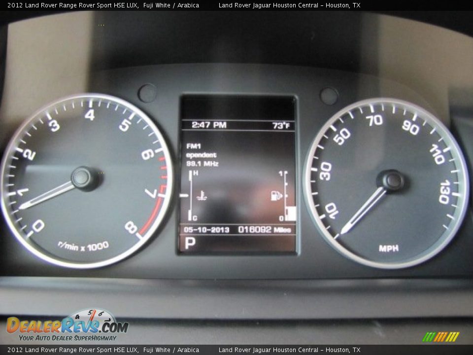 2012 Land Rover Range Rover Sport HSE LUX Fuji White / Arabica Photo #29