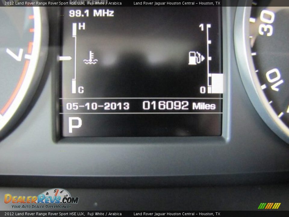 2012 Land Rover Range Rover Sport HSE LUX Fuji White / Arabica Photo #30