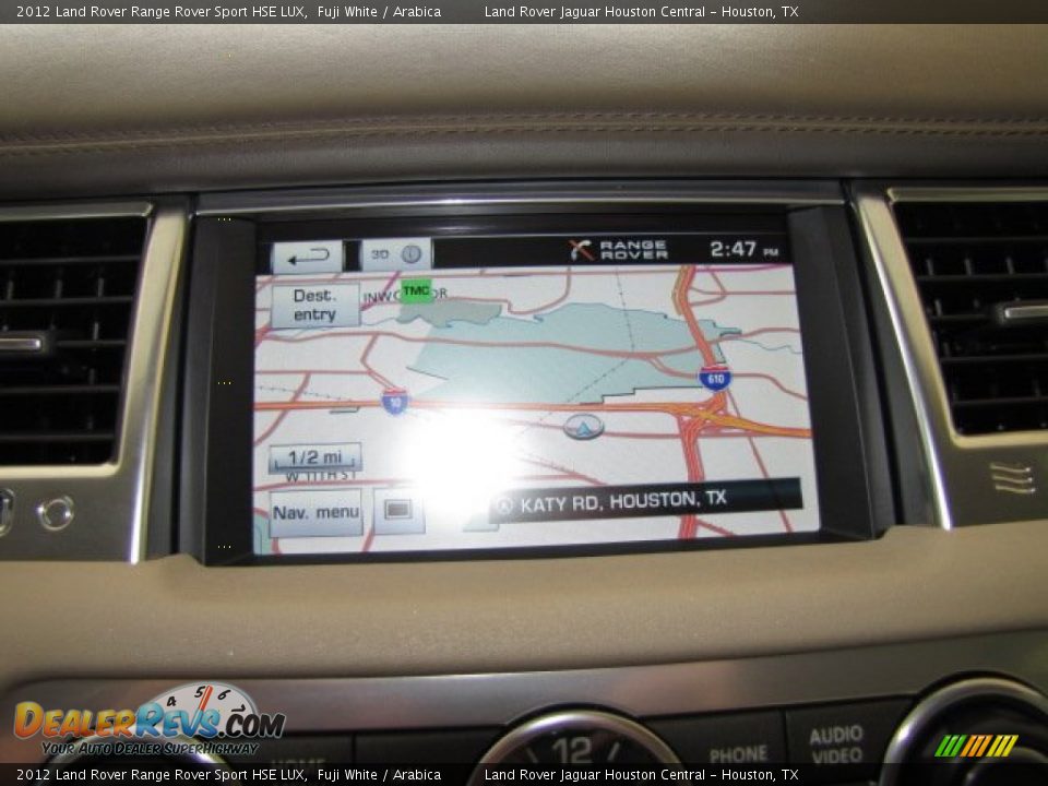 2012 Land Rover Range Rover Sport HSE LUX Fuji White / Arabica Photo #31