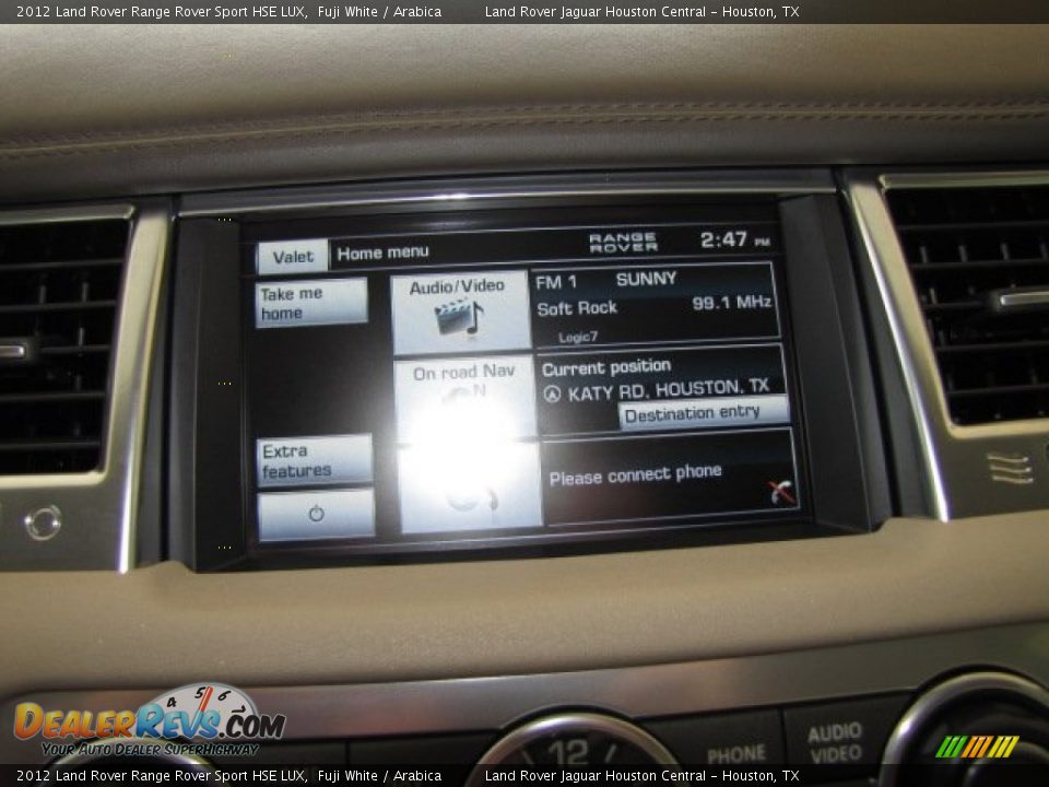 2012 Land Rover Range Rover Sport HSE LUX Fuji White / Arabica Photo #32