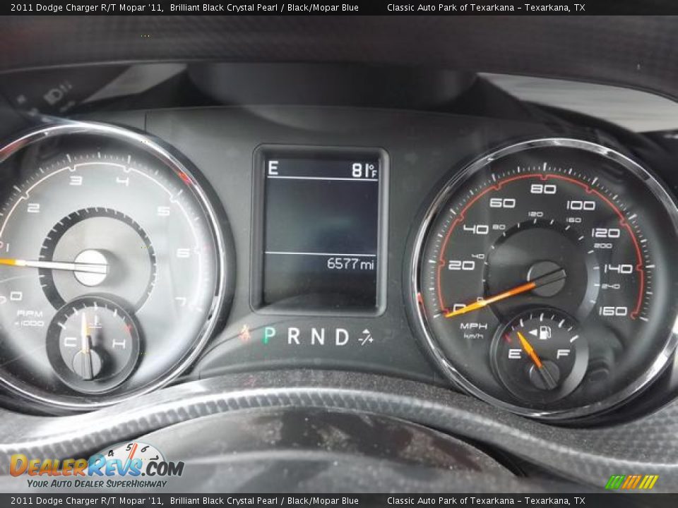 2011 Dodge Charger R/T Mopar '11 Gauges Photo #24
